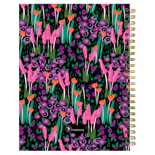 July 2026 - June 2027 Buds & Blooms Medium Weekly Monthly Planner